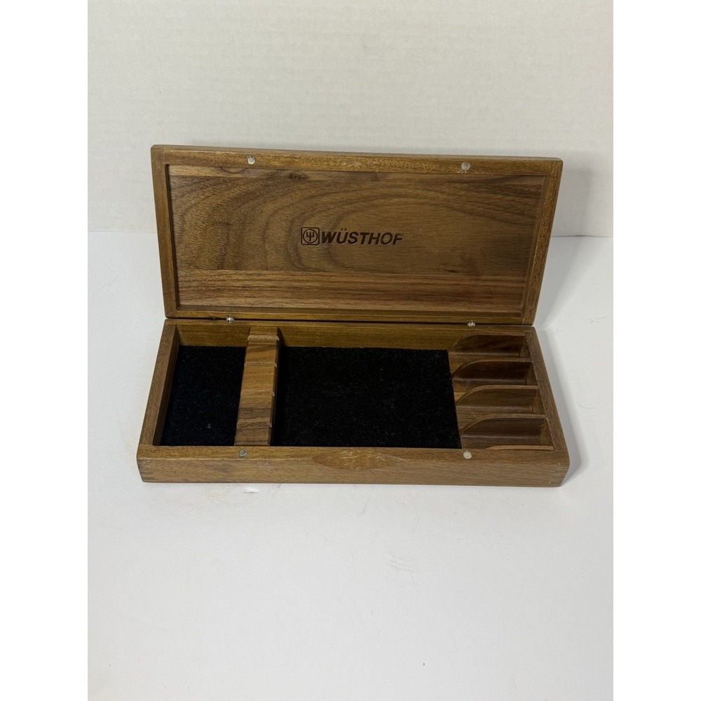 Wüsthof 4-Piece Steak Knife Set Box Only Storage Case Genuine